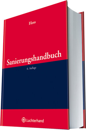 Buchcover Sanierungshandbuch | Harald Hess | EAN 9783472083108 | ISBN 3-472-08310-7 | ISBN 978-3-472-08310-8