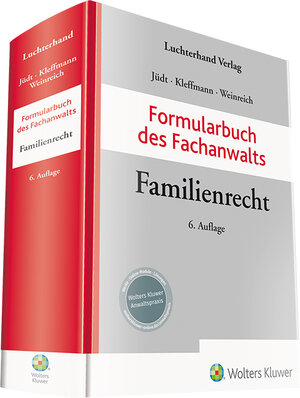 Buchcover Formularbuch des Fachanwalts Familienrecht  | EAN 9783472096580 | ISBN 3-472-09658-6 | ISBN 978-3-472-09658-0