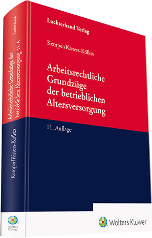 Buchcover Arbeitsrechtliche Grundzüge der betrieblichen Altersversorgung | Kurt Kemper | EAN 9783472097020 | ISBN 3-472-09702-7 | ISBN 978-3-472-09702-0