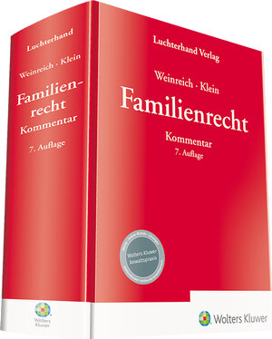 Buchcover Familienrecht Kommentar | Gerd Weinreich | EAN 9783472097174 | ISBN 3-472-09717-5 | ISBN 978-3-472-09717-4