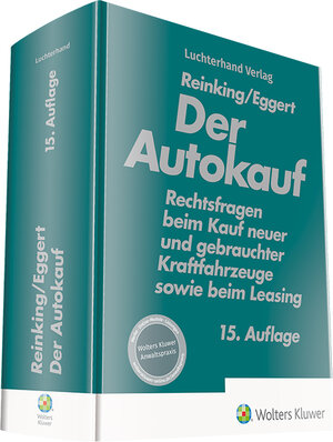 Buchcover Der Autokauf | Kurt Reinking | EAN 9783472097426 | ISBN 3-472-09742-6 | ISBN 978-3-472-09742-6