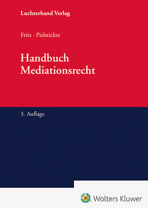 Buchcover Handbuch Mediationsrecht  | EAN 9783472097877 | ISBN 3-472-09787-6 | ISBN 978-3-472-09787-7