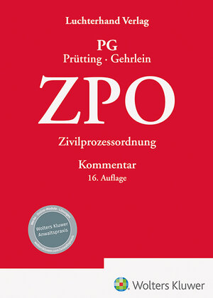 Buchcover ZPO Kommentar  | EAN 9783472098300 | ISBN 3-472-09830-9 | ISBN 978-3-472-09830-0