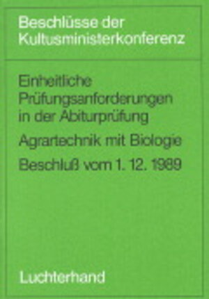 Buchcover Einheitliche Prüfungsanforderungen in der Abiturprüfung / Einheitliche Prüfungsanforderungen in der Abiturprüfung  | EAN 9783472529323 | ISBN 3-472-52932-6 | ISBN 978-3-472-52932-3