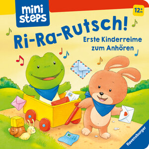 Buchcover ministeps: Ri-ra-rutsch! Erste Kinderreime zum Anhören | Volksgut | EAN 9783473302550 | ISBN 3-473-30255-4 | ISBN 978-3-473-30255-0
