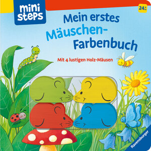 Buchcover ministeps: Mein erstes Mäuschen-Farbenbuch | Sandra Grimm | EAN 9783473302727 | ISBN 3-473-30272-4 | ISBN 978-3-473-30272-7