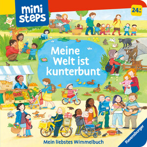 Buchcover ministeps: Meine Welt ist kunterbunt | Kathrin Lena Orso | EAN 9783473302819 | ISBN 3-473-30281-3 | ISBN 978-3-473-30281-9