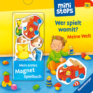 Buchcover Mein erstes Magnetbuch: Wer spielt womit? Meine Welt | Sandra Grimm | EAN 9783473308019 | ISBN 3-473-30801-3 | ISBN 978-3-473-30801-9