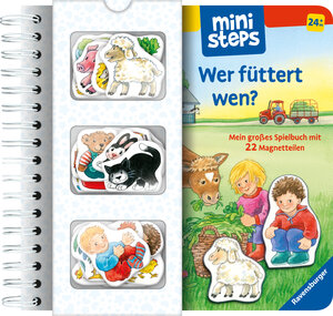 Buchcover ministeps: Wer füttert wen? | Irmgard Eberhard | EAN 9783473316311 | ISBN 3-473-31631-8 | ISBN 978-3-473-31631-1