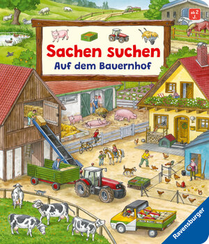 Buchcover Sachen suchen: Auf dem Bauernhof – Wimmelbuch ab 2 Jahren | Susanne Gernhäuser | EAN 9783473324545 | ISBN 3-473-32454-X | ISBN 978-3-473-32454-5