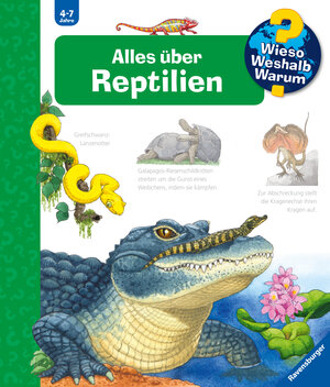 Buchcover Wieso? Weshalb? Warum?, Band 64: Alles über Reptilien | Patricia Mennen | EAN 9783473326730 | ISBN 3-473-32673-9 | ISBN 978-3-473-32673-0