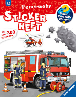 Buchcover Wieso? Weshalb? Warum? Stickerheft: Feuerwehr  | EAN 9783473326785 | ISBN 3-473-32678-X | ISBN 978-3-473-32678-5