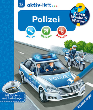 Buchcover Wieso? Weshalb? Warum? aktiv-Heft: Polizei  | EAN 9783473326860 | ISBN 3-473-32686-0 | ISBN 978-3-473-32686-0