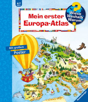 Buchcover Wieso? Weshalb? Warum?: Mein erster Europa-Atlas | Andrea Erne | EAN 9783473329816 | ISBN 3-473-32981-9 | ISBN 978-3-473-32981-6