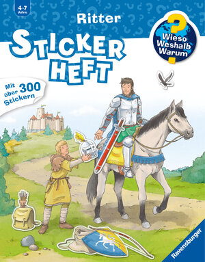 Buchcover Wieso? Weshalb? Warum? Stickerheft: Ritter  | EAN 9783473329847 | ISBN 3-473-32984-3 | ISBN 978-3-473-32984-7