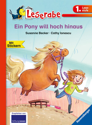 Buchcover Ein Pony will hoch hinaus (1. Klasse) Erstlesebuch für Kinder ab 6 Jahren | Susanne Becker | EAN 9783473361533 | ISBN 3-473-36153-4 | ISBN 978-3-473-36153-3