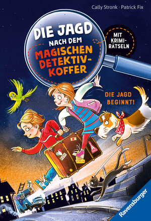 Buchcover Die Jagd nach dem magischen Detektivkoffer, Band 1: Die Jagd beginnt! | Cally Stronk | EAN 9783473363865 | ISBN 3-473-36386-3 | ISBN 978-3-473-36386-5