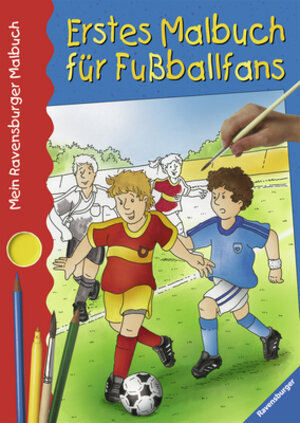 Mein Ravensburger Malbuch: Erstes Malbuch für Fußballfans