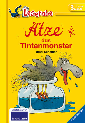 Buchcover Ätze. das Tintenmonster - Leserabe 3. Klasse - Erstlesebuch für Kinder ab 8 Jahren | Ursel Scheffler | EAN 9783473380565 | ISBN 3-473-38056-3 | ISBN 978-3-473-38056-5