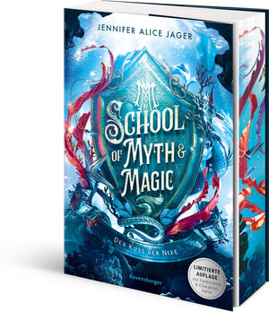 Buchcover School of Myth & Magic, Band 1: Der Kuss der Nixe (Limitierte Auflage mit Farbschnitt und Charakterkarte) | Jennifer Alice Jager | EAN 9783473402465 | ISBN 3-473-40246-X | ISBN 978-3-473-40246-5