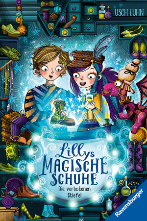 Buchcover Lillys magische Schuhe, Band 2: Die verbotenen Stiefel (zauberhafte Reihe über Mut und Selbstvertrauen für Kinder ab 8 Jahren) | Usch Luhn | EAN 9783473405527 | ISBN 3-473-40552-3 | ISBN 978-3-473-40552-7