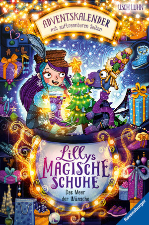 Buchcover Lillys magische Schuhe: Das Meer der Wünsche. Ein Adventskalender mit auftrennbaren Seiten (zauberhafte Reihe über Mut und Selbstvertrauen für Kinder ab 8 Jahren) | Usch Luhn | EAN 9783473405572 | ISBN 3-473-40557-4 | ISBN 978-3-473-40557-2