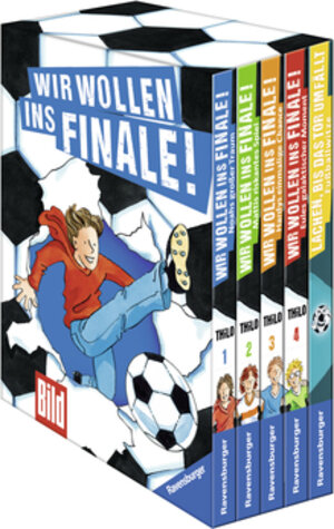 Buchcover Wir wollen ins Finale! (Schuber mit 5 Bänden) | THiLO | EAN 9783473409563 | ISBN 3-473-40956-1 | ISBN 978-3-473-40956-3