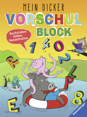 Buchcover Mein dicker Vorschulblock | Stefan Lohr | EAN 9783473415441 | ISBN 3-473-41544-8 | ISBN 978-3-473-41544-1