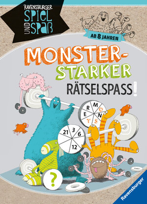 Buchcover Monsterstarker Rätsel-Spaß ab 8 Jahren | Dominique Conte | EAN 9783473416257 | ISBN 3-473-41625-8 | ISBN 978-3-473-41625-7