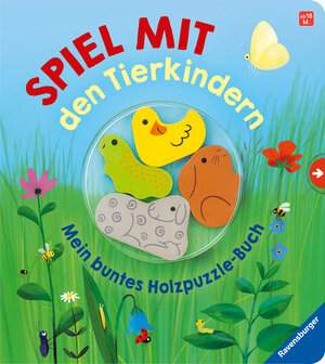 Buchcover Spiel mit den Tierkindern! Mein buntes Holzpuzzle-Buch | Bernd Penners | EAN 9783473416851 | ISBN 3-473-41685-1 | ISBN 978-3-473-41685-1