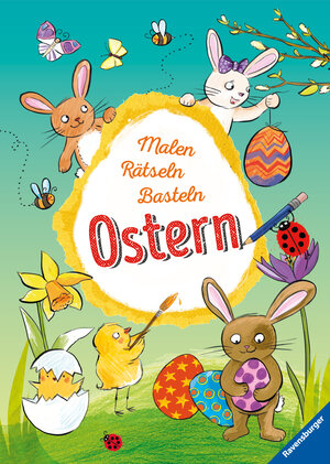 Buchcover Malen – Rätseln – Basteln: Ostern | Angelika Penner | EAN 9783473417087 | ISBN 3-473-41708-4 | ISBN 978-3-473-41708-7