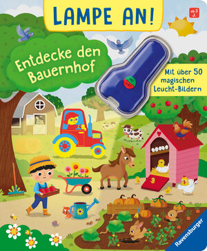 Buchcover Lampe an! Entdecke den Bauernhof | Ines Foje | EAN 9783473417223 | ISBN 3-473-41722-X | ISBN 978-3-473-41722-3