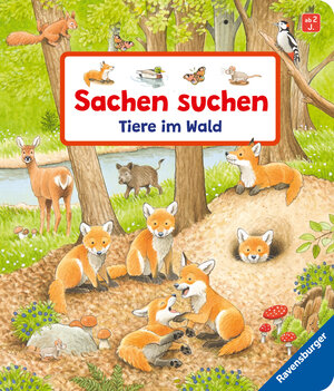 Buchcover Sachen suchen - Tiere im Wald | Susanne Gernhäuser | EAN 9783473417483 | ISBN 3-473-41748-3 | ISBN 978-3-473-41748-3