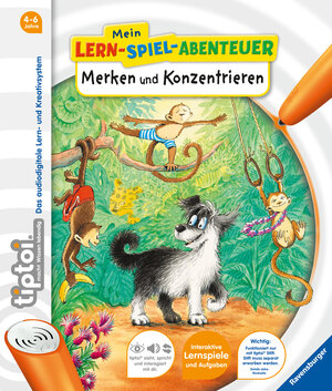 Buchcover tiptoi® Merken und Konzentrieren | Susanne Kopp | EAN 9783473418084 | ISBN 3-473-41808-0 | ISBN 978-3-473-41808-4
