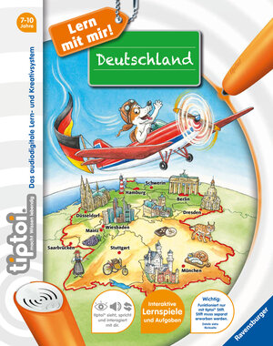 Buchcover tiptoi® Deutschland | Karin Weber | EAN 9783473418121 | ISBN 3-473-41812-9 | ISBN 978-3-473-41812-1