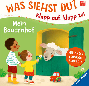 Buchcover Was siehst du? Klapp auf, klapp zu! Mein Bauernhof | Sandra Grimm | EAN 9783473418152 | ISBN 3-473-41815-3 | ISBN 978-3-473-41815-2