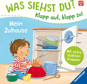 Buchcover Was siehst du? Klapp auf, klapp zu! Mein Zuhause | Sandra Grimm | EAN 9783473418183 | ISBN 3-473-41818-8 | ISBN 978-3-473-41818-3