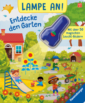 Buchcover Lampe an! Entdecke den Garten | Ines Foje | EAN 9783473418404 | ISBN 3-473-41840-4 | ISBN 978-3-473-41840-4