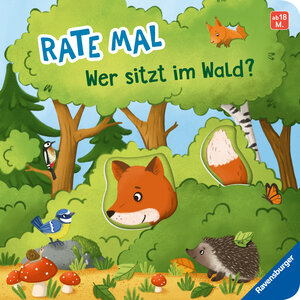Buchcover Rate mal: Wer sitzt im Wald? | Bernd Penners | EAN 9783473418466 | ISBN 3-473-41846-3 | ISBN 978-3-473-41846-6