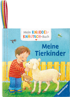 Buchcover Mein Knuddel-Knautsch-Buch: Meine Tierkinder; weiches Stoffbuch, waschbares Badebuch, Babyspielzeug ab 6 Monate | Sandra Grimm | EAN 9783473420926 | ISBN 3-473-42092-1 | ISBN 978-3-473-42092-6