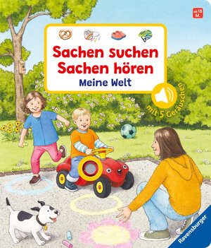 Buchcover Sachen suchen, Sachen hören: Meine Welt | Frauke Nahrgang | EAN 9783473437337 | ISBN 3-473-43733-6 | ISBN 978-3-473-43733-7