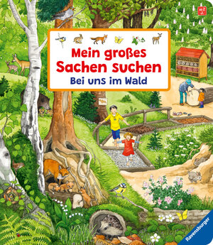 Buchcover Mein großes Sachen suchen: Bei uns im Wald | Susanne Gernhäuser | EAN 9783473438433 | ISBN 3-473-43843-X | ISBN 978-3-473-43843-3