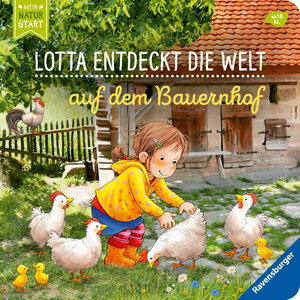 Buchcover Lotta entdeckt die Welt: Auf dem Bauernhof | Sandra Grimm | EAN 9783473438778 | ISBN 3-473-43877-4 | ISBN 978-3-473-43877-8