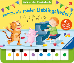 Buchcover Komm, wir spielen Lieblingslieder! Mein erstes Klavierbuch  | EAN 9783473438884 | ISBN 3-473-43888-X | ISBN 978-3-473-43888-4
