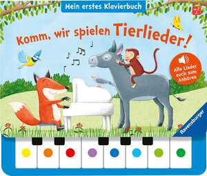 Buchcover Komm, wir spielen Tierlieder! Mein erstes Klavierbuch  | EAN 9783473438891 | ISBN 3-473-43889-8 | ISBN 978-3-473-43889-1