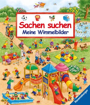 Buchcover Sachen suchen - Meine Wimmelbilder  | EAN 9783473439560 | ISBN 3-473-43956-8 | ISBN 978-3-473-43956-0