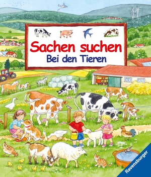 Buchcover Sachen suchen - Bei den Tieren  | EAN 9783473439621 | ISBN 3-473-43962-2 | ISBN 978-3-473-43962-1