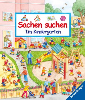 Buchcover Sachen suchen - Im Kindergarten  | EAN 9783473439652 | ISBN 3-473-43965-7 | ISBN 978-3-473-43965-2