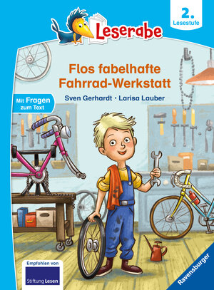 Buchcover Flos fabelhafte Fahrrad-Werkstatt - Leserabe ab 2. Klasse - Erstlesebuch für Kinder ab 7 Jahren | Sven Gerhardt | EAN 9783473460489 | ISBN 3-473-46048-6 | ISBN 978-3-473-46048-9