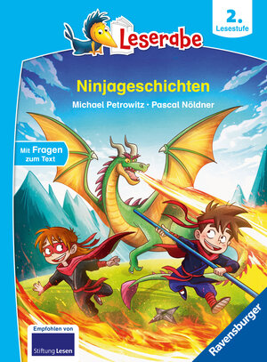 Buchcover Ninjageschichten - Leserabe ab 2. Klasse - Erstlesebuch für Kinder ab 7 Jahren | Michael Petrowitz | EAN 9783473460656 | ISBN 3-473-46065-6 | ISBN 978-3-473-46065-6